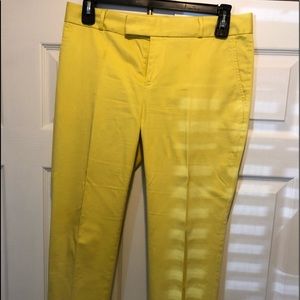 Banana Republic Yellow Pants